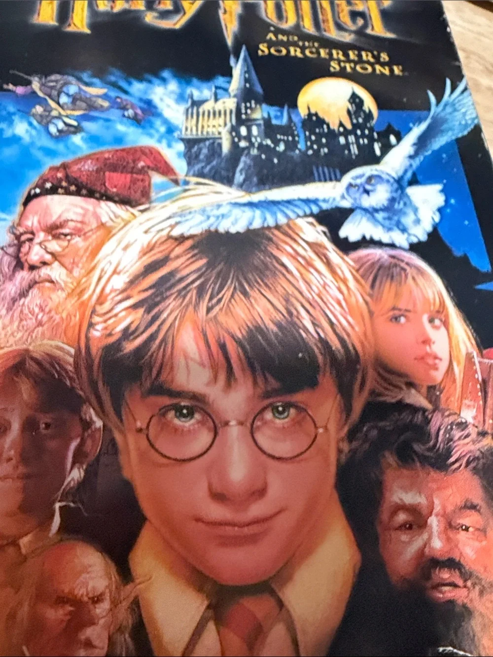 Warner Bros. Harry Potter DVD Disc - Blue & Gold Artwork